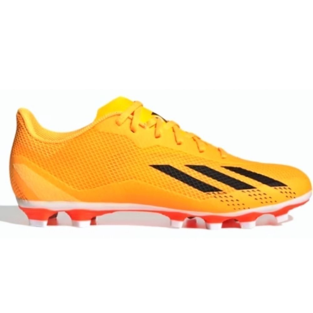 Adidas Men's X Speedportal. 4 FxG Size 13 Orange Black Soccer Cleats GZ2460